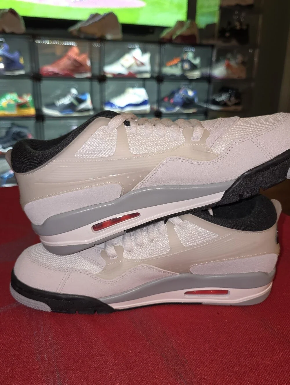 Air Jordan 4 RM White Light Smoke